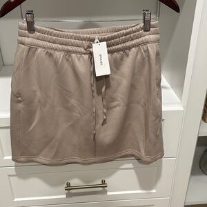 SPANX Women's Beige Mini Skirt